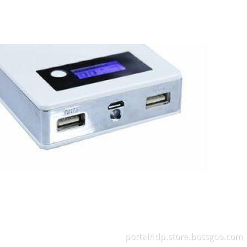 Portable USB 11000mAh High Capacity Power Bank With Led Sce